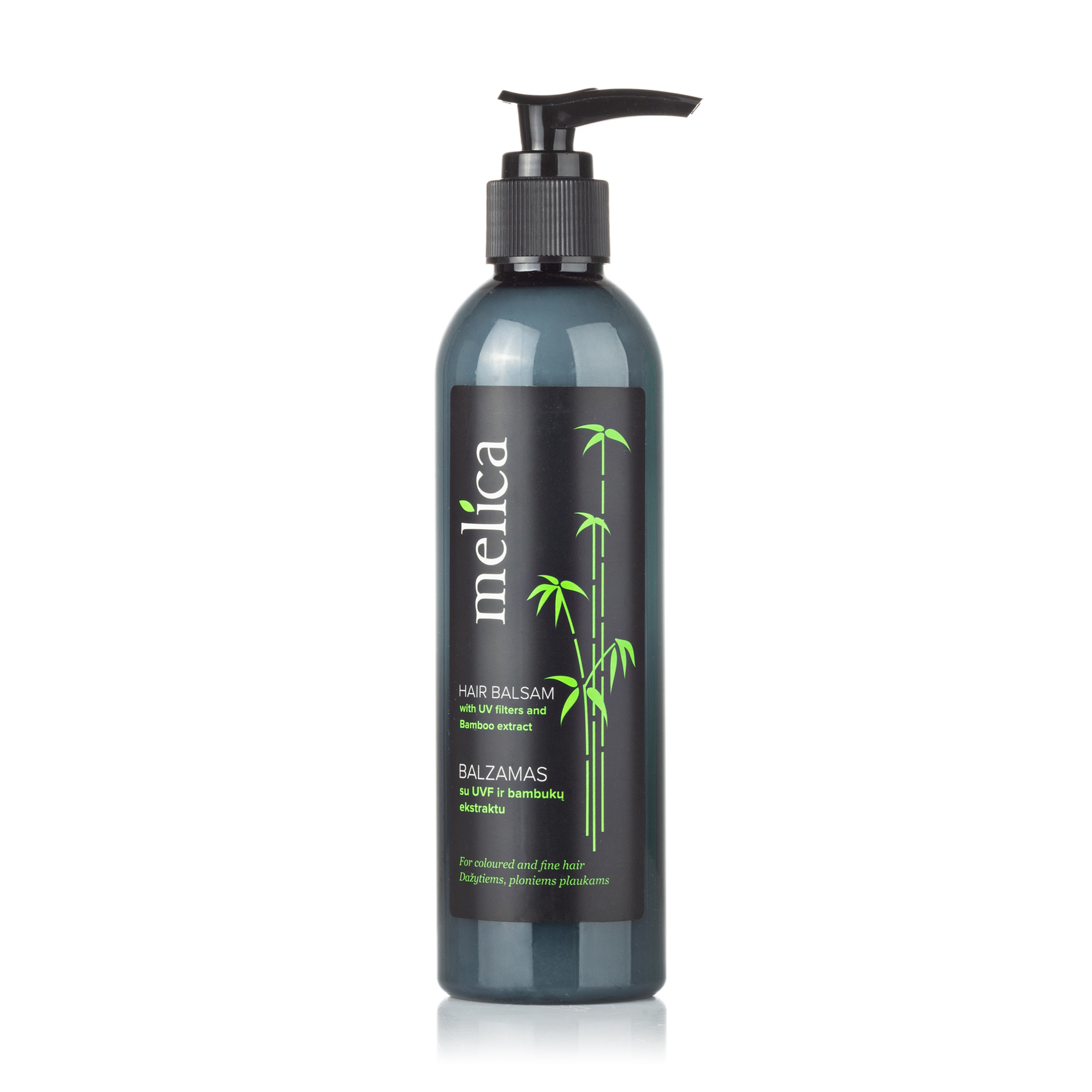 Бальзам-кондиціонер Melica Hair Balsam з екстрактом бамбука для фарбованого волосся, 250 мл